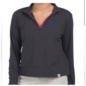 Peloton Charcoal Gray Athletic Pullover Sweatshirt Women’s M